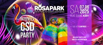 Tickets für ROSAPARK - CSD SPECIAL - 07.06.2025 am 07.06.2025 - Karten kaufen